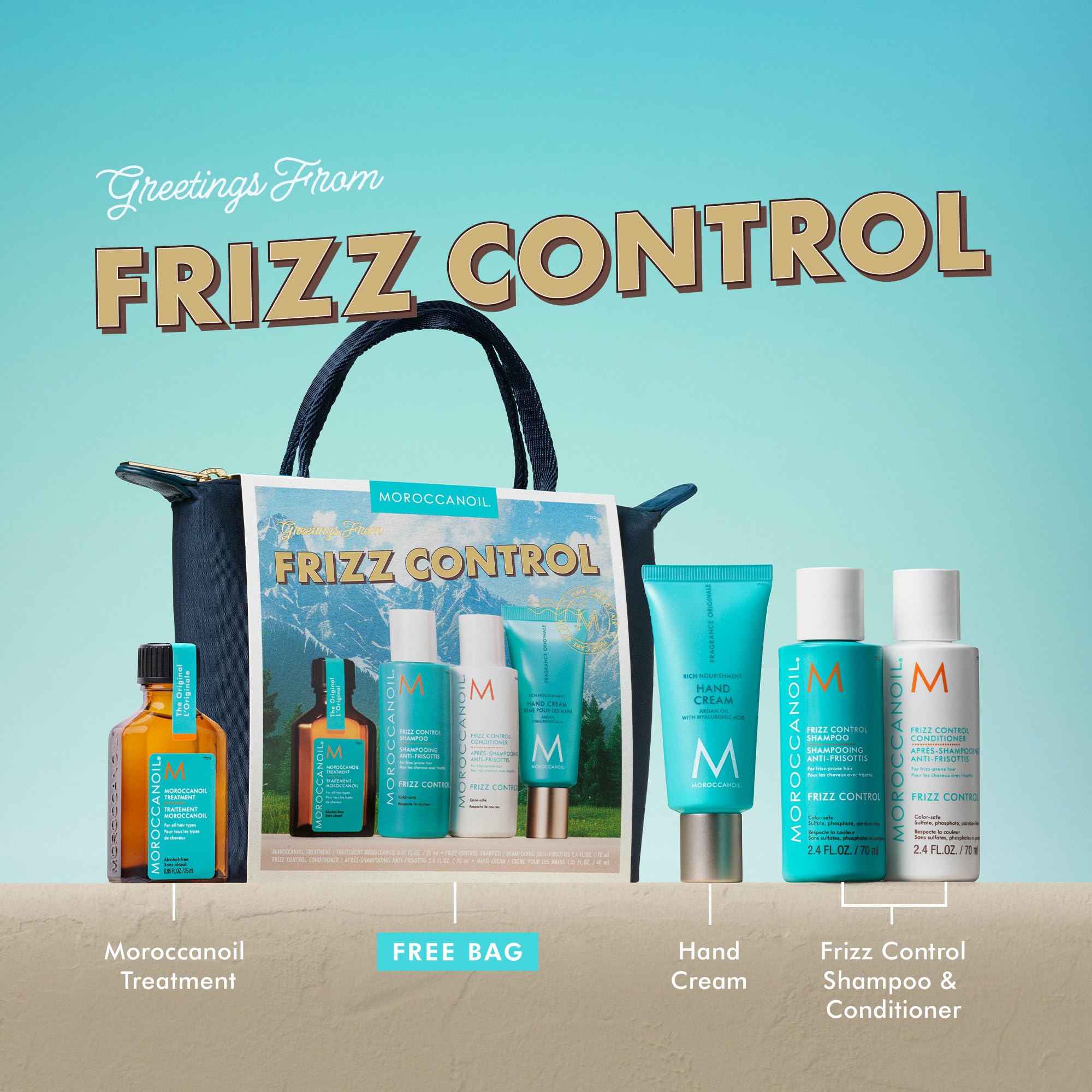 Moroccanoil Mini zestaw do włosów