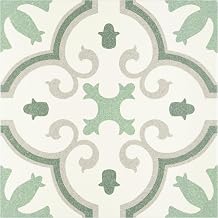 Monteca Green 9-3/4" x 9-3/4" Porcelain Floor and Wall Tile