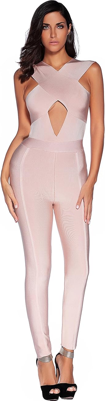 Women's bandage jumpsuit Clearance