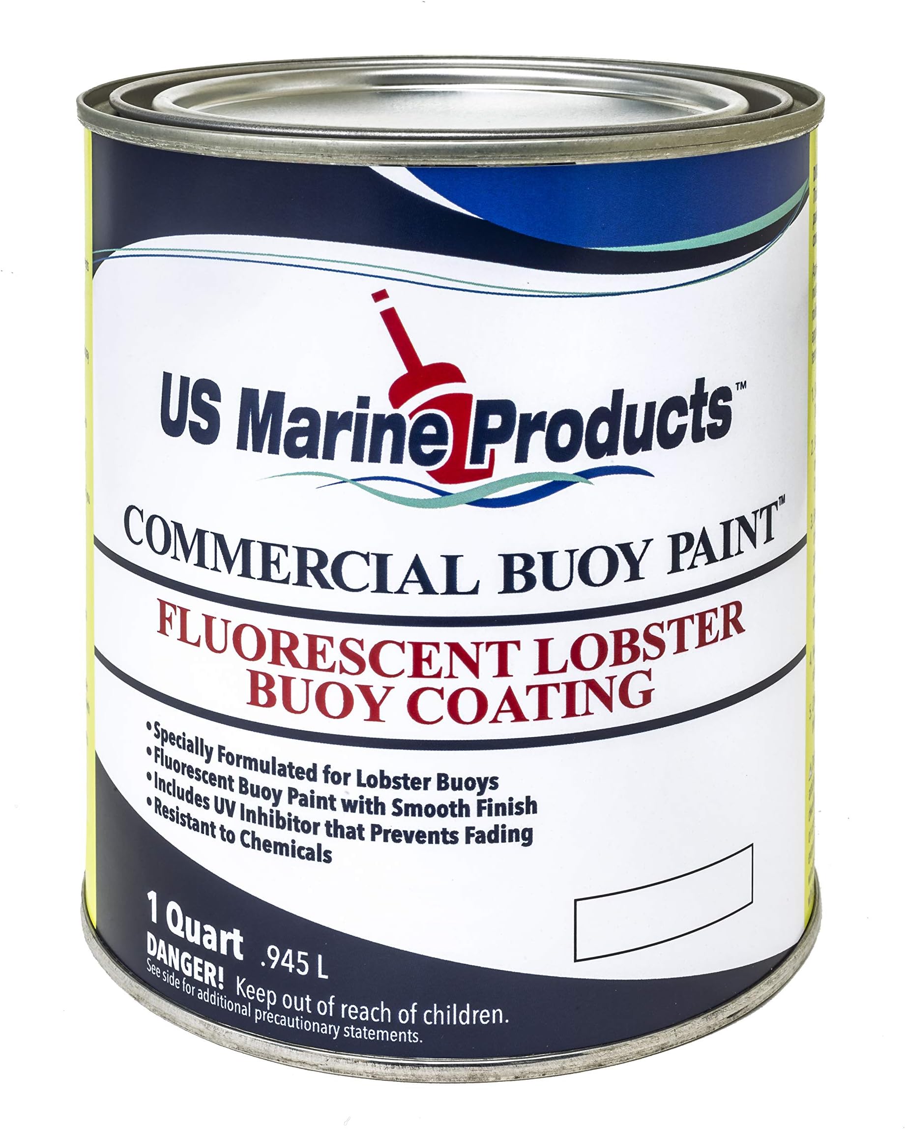 Fluorescent Lobster Buoy Paint Rocket Red Quart