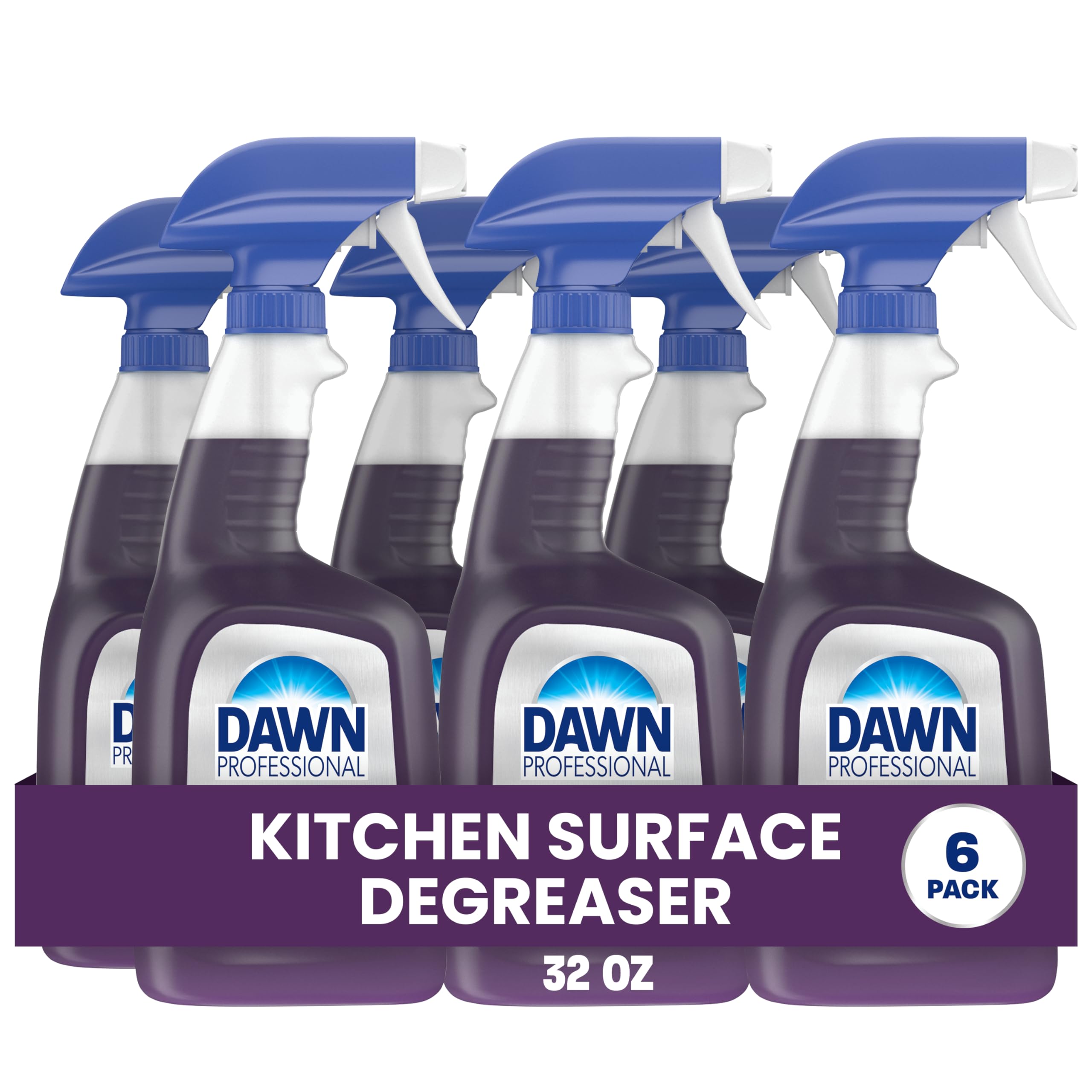 DAWN Kitchen Surface Degreaser - 32 Oz (Case of 6) - For Removing Tough Grease Found in Commercial Kitchens & Food Service (Packaging May Vary)