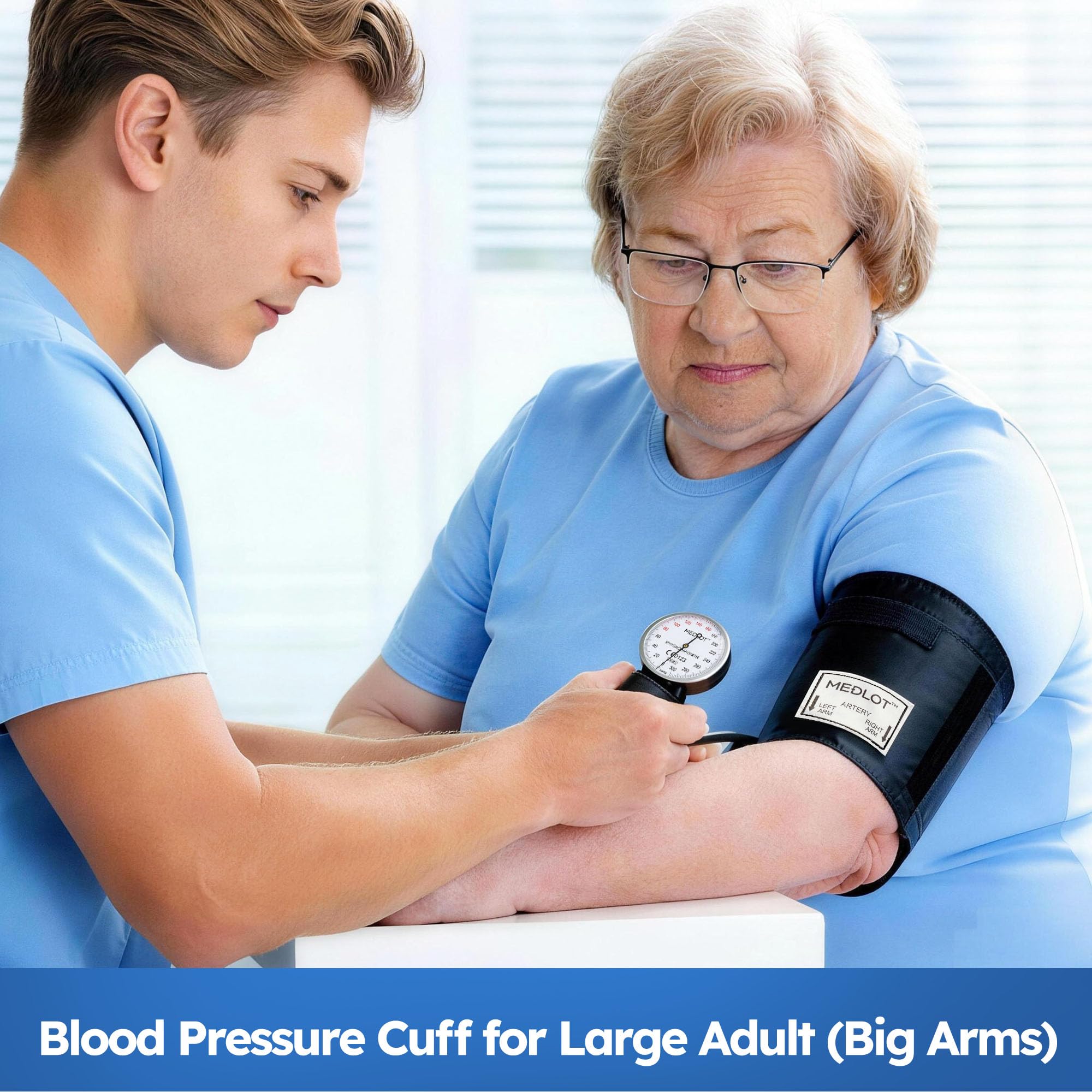 Manual Blood Pressure Cuff - Accurate Readings -7