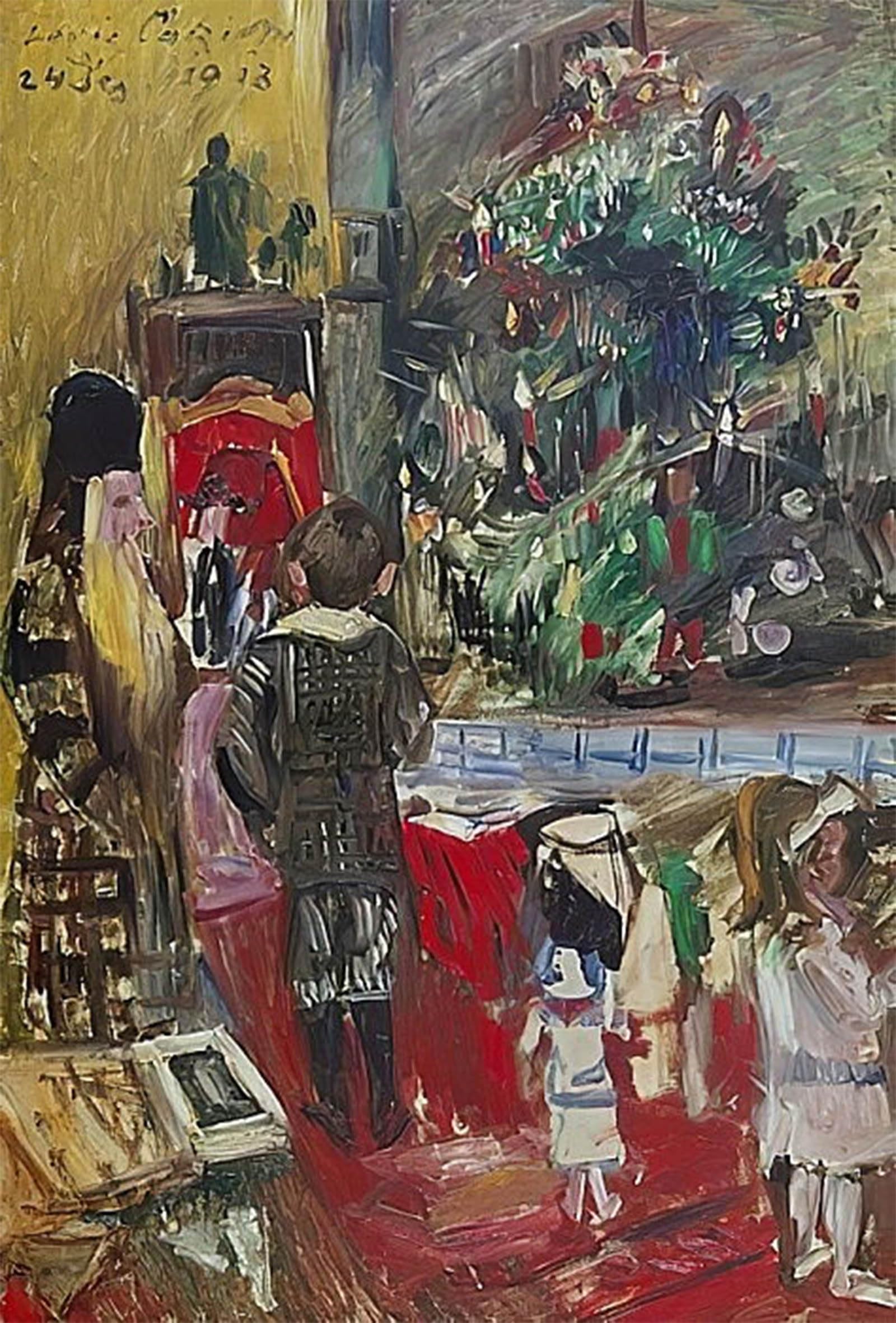 Cuadro de lienzo de Lovis Corinth decorativo para dormitorio de 60x90cm 5