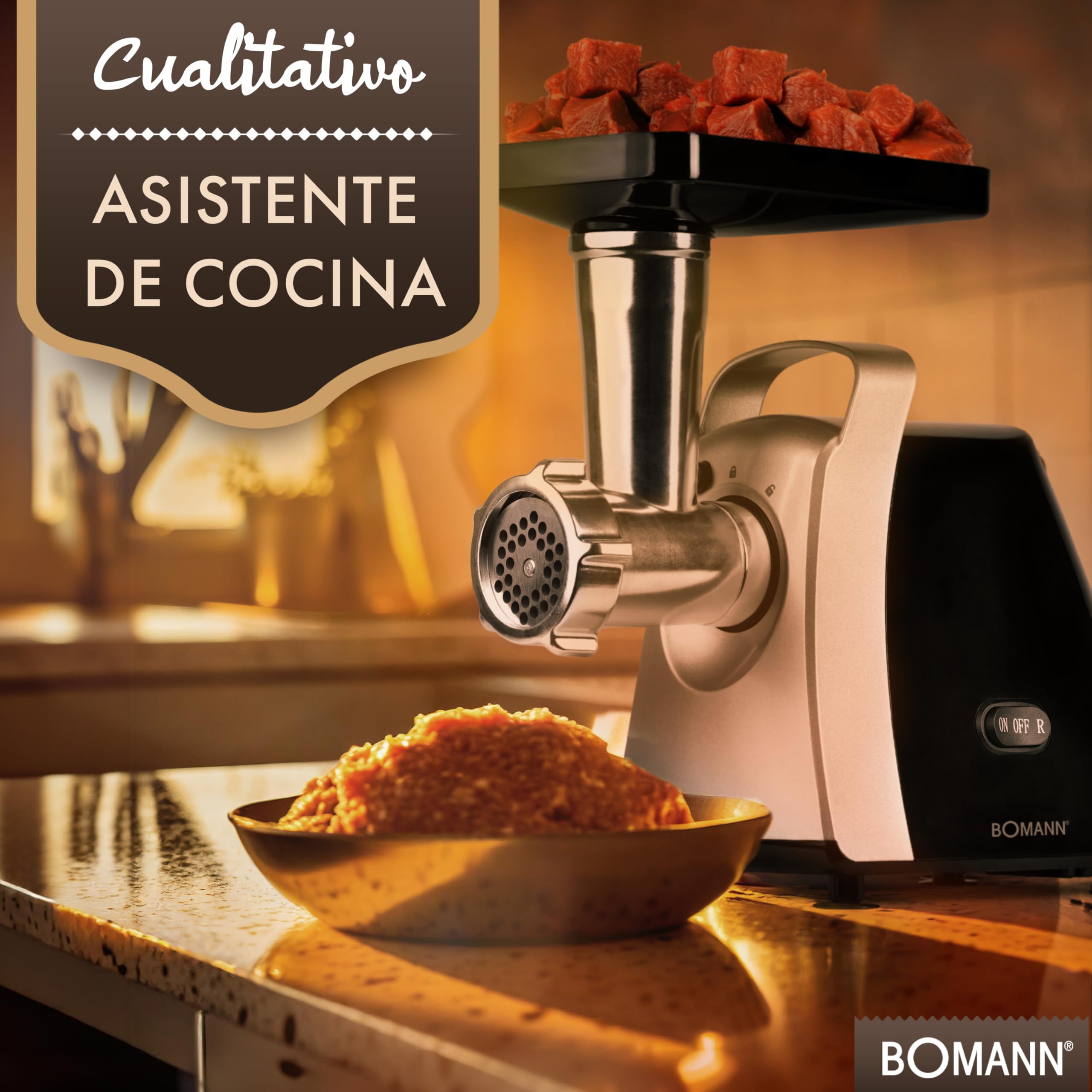 Picadora de carne Bomann 1000W FW 6067