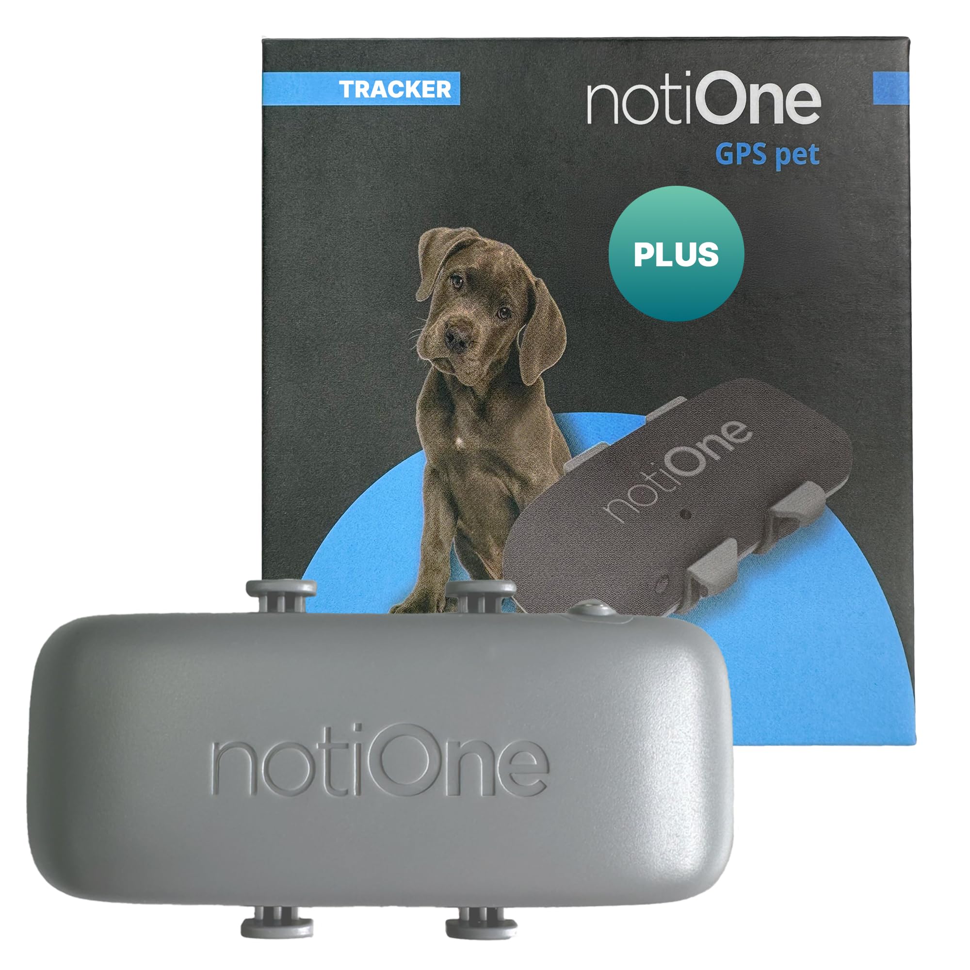 localizador GPS Plus Perros y Gatos – sin suscripción, Collar GPS Impermeable con geocerca y Roaming Gratuito