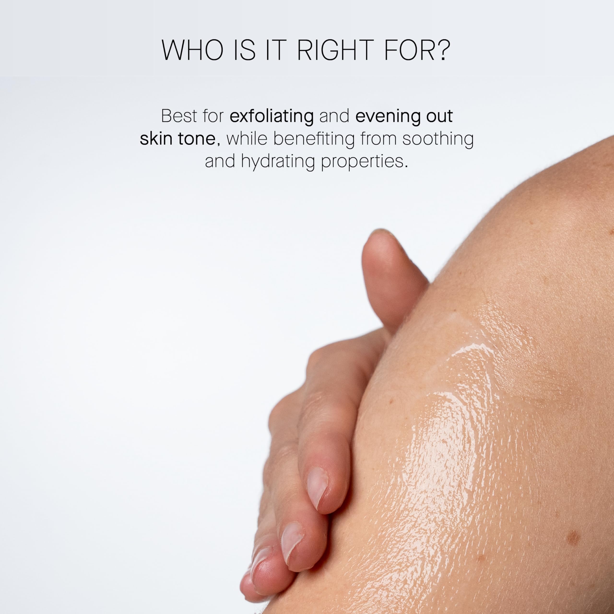 TRANSPARENT LAB AHA SMOOTHING BODY LOTION - Skin Smoothing Body Lotion, Clear, 400 ml (Pack of 1) - Image 4