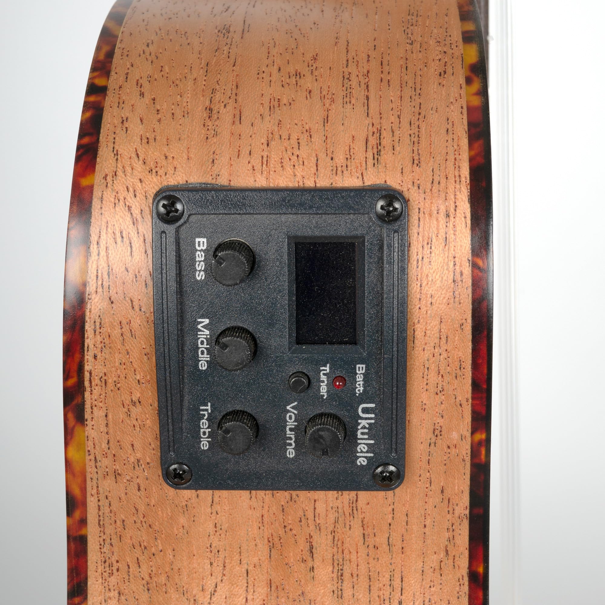 Soprano Ukulele Mahogany Lefthand with pickup system (incl. Bag padded, 3 Picks)
