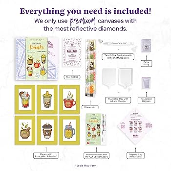 ダイヤモンドアートクラブ ミニダズルズ 12ヶ月 優笑様 ダイヤモンドアートクラブミニダズルズ6点 Amazon.com