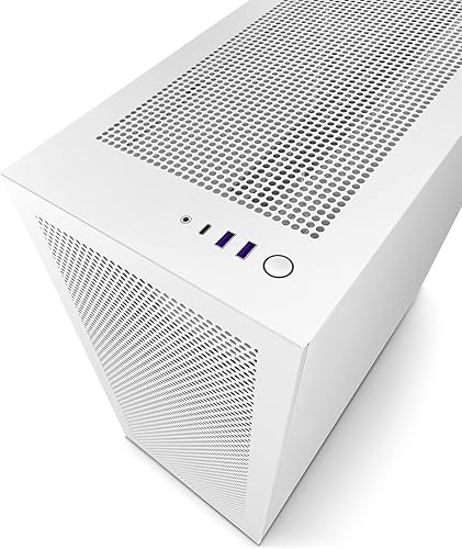 Miniatura 15 de NZXT H7 Flow RGB - Carcasa compacta ATX para juegos de PC de media torre - Panel frontal perforado de alto flujo de aire - Panel lateral de vidrio