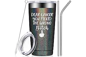 BIRGILT Breast Cancer Tumblers 20 oz Insulated Tumbler Cup