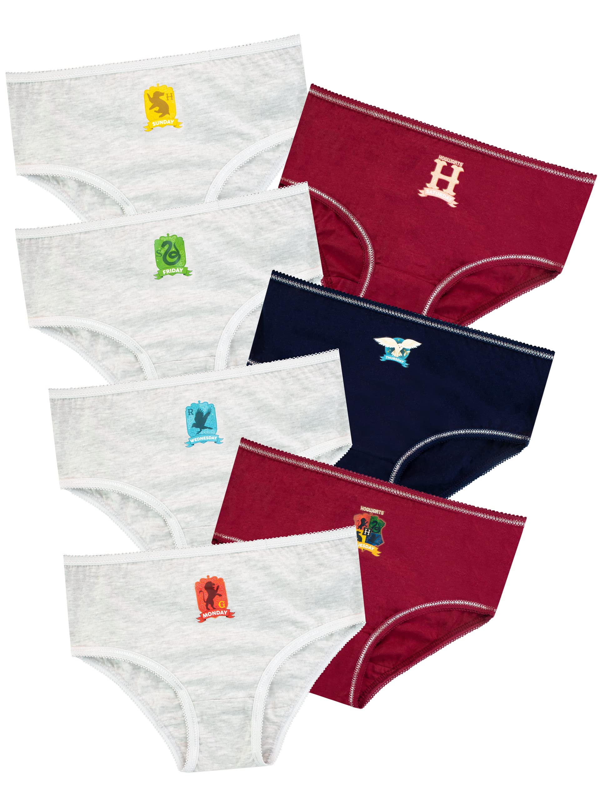 Harry Potter Ropa Interior para Niñas Paquete de 7