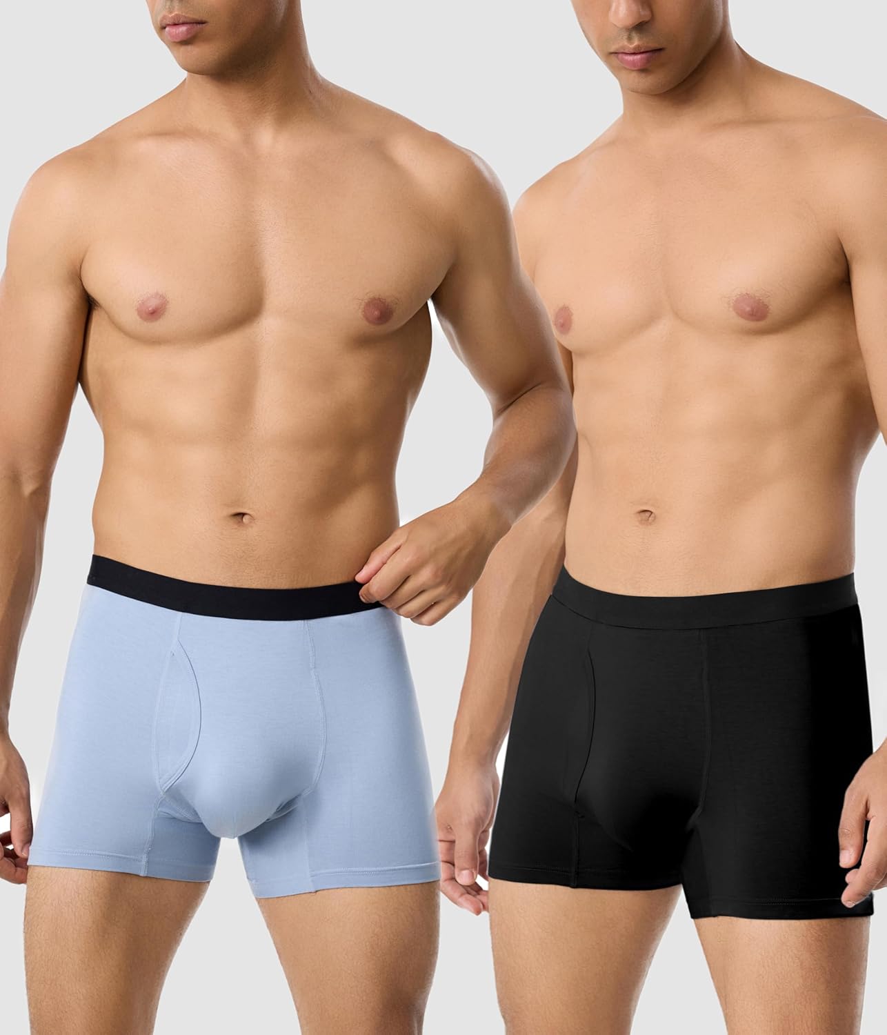 YESWEL Modal Incontinence Underwear for Men, Washable Resuable Leakproof Protective Boxer Briefs for Bladder Control, 3 Pack (Multicolor01, X-Large)