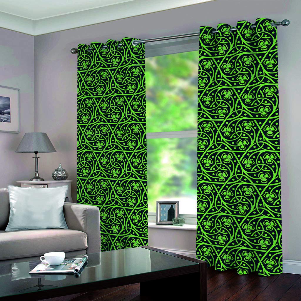 Tenda Occhielli Pianta Di Fiori Verdi Poliestere Tenda Stampato In 3D Tende Oscuranti Termiche Isolanti Per Casa Moderne Camera Da Letto Soggiorno Hotel 180x210cm