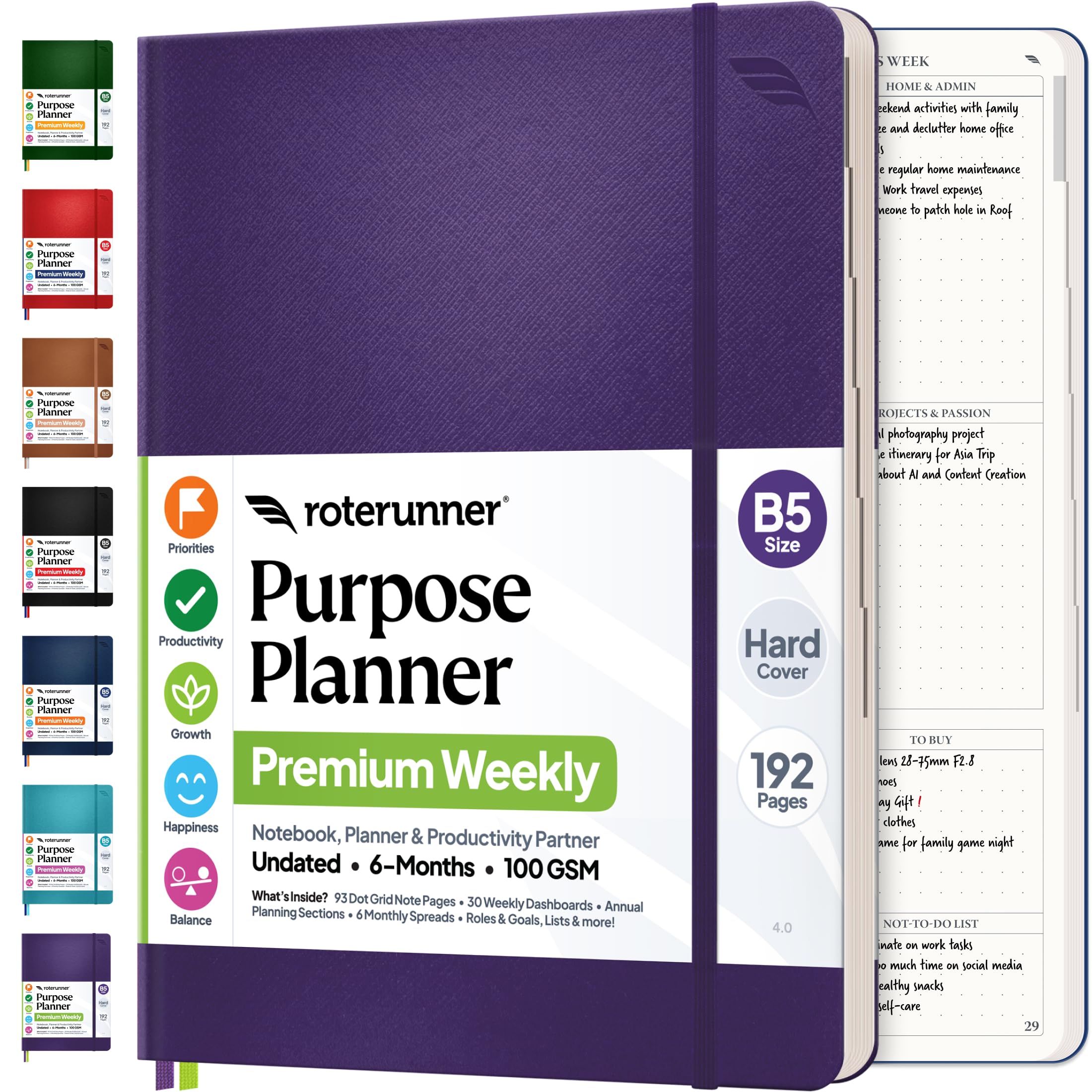 Roterunner Purpose Planner