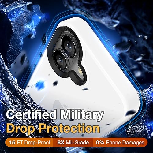 Miniatura 756 de Funda para iPhone 12, a prueba de golpes, para iPhone 12 Pro, protección contra caídas de grado militar, parte trasera dura, delgada, translúcida