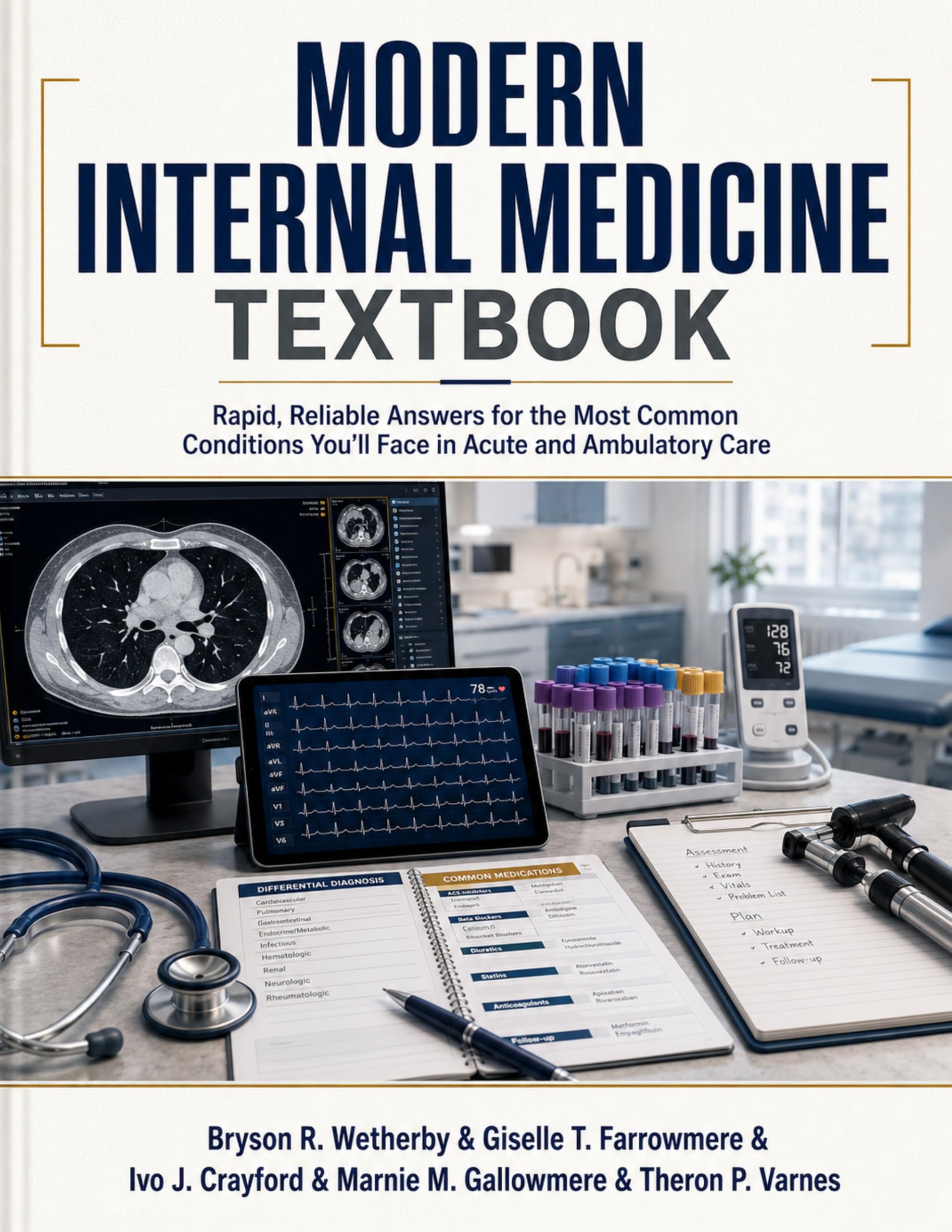 Modern Internal Medicine Textbook: Rapid, Reliable Answers for the Most Common Conditions You’ll Face in Acute and Ambulatory Care (English Edition)