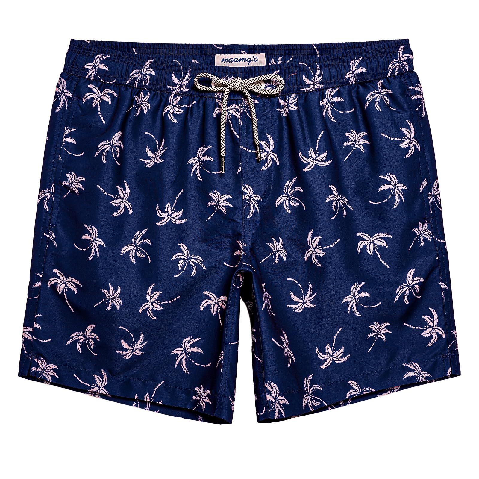 MaaMgic Pantaloncini da Bagno da Uomo Asciugatura Veloce Costume da Bagno per Surf sulla Spiaggia Multi-funzioni Allenamento casa con Fodera in Mesh con Fodera in Mesh