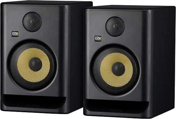 KRK RP8G5 ROKIT 8th Generation Five 8 Powered Studio Monitor Pair, 8