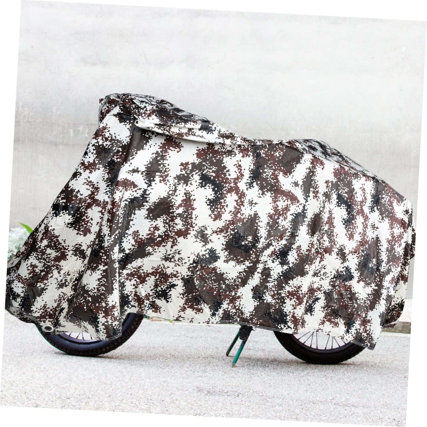 Funda para Bicicleta Exterior Engrosada Película de Aluminio, Protección contra Lluvia y Polvo, Práctica y Portátil para Ciclismo en Montaña