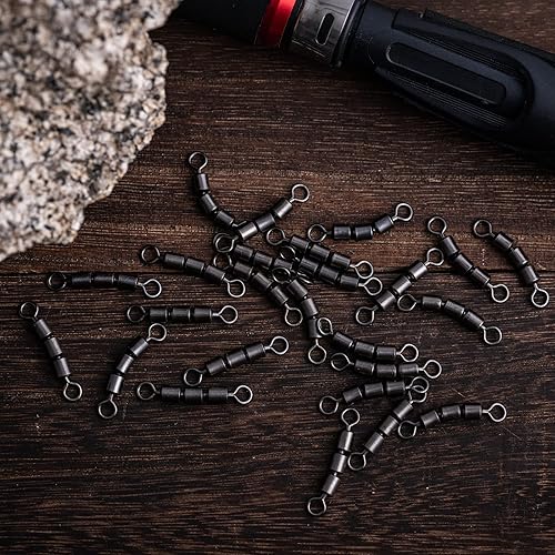 Miniatura 7 de Goture Barril giratorio para pesca, 162 libras a 1323 libras (paquete de 100)