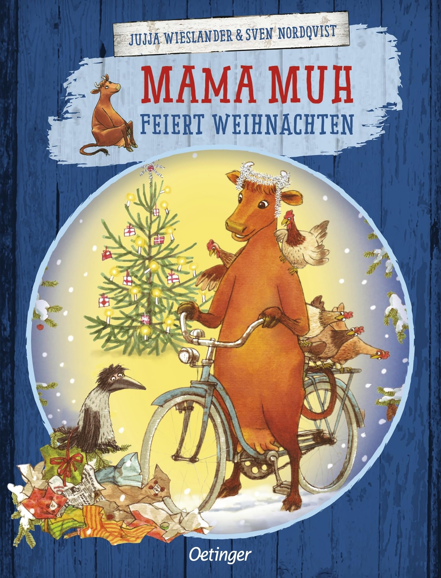 Mama Muh feiert Weihnachten