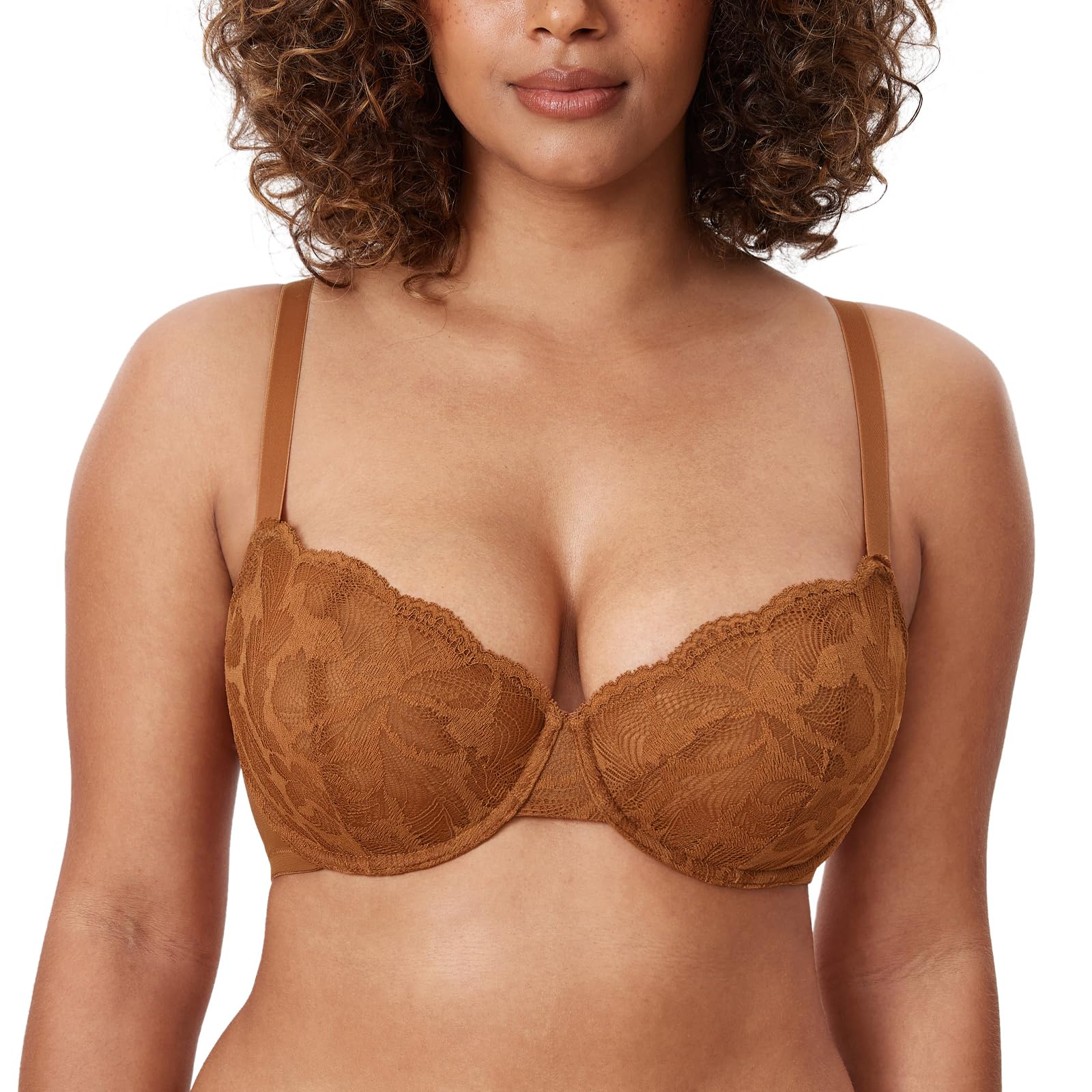 DELIMIRA Women's Balconette Bra