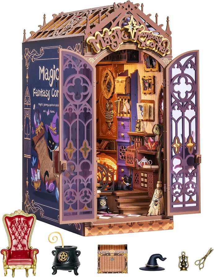 ROBOTIME Book Nook Kit 3D Yapboz TGB14