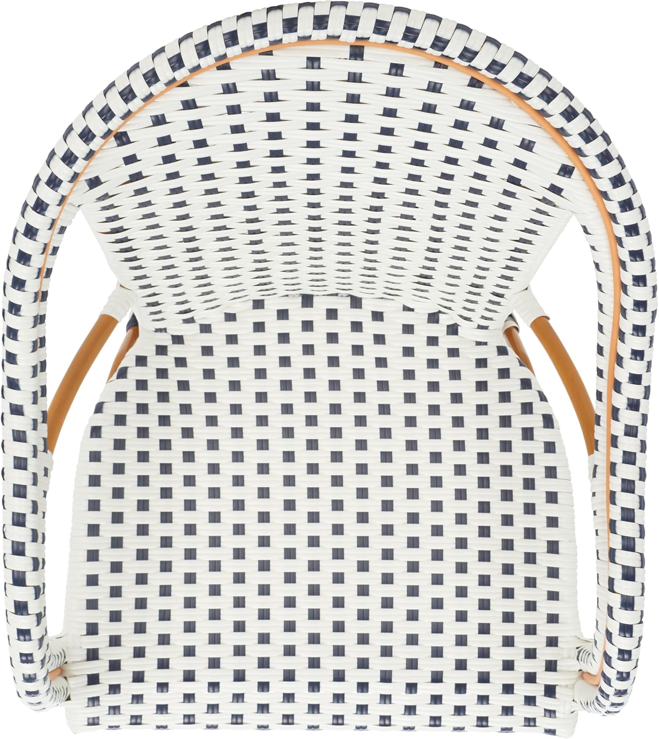 SAFAVIEH Outdoor Collection California Bistro Arm Chair Set of 2 (Fully Assembled)
