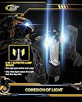 Vista 3 de Cougar Motor H7 Bulbs, 1:1 Size H7 Lights Bulb No Adapter Required 6500K White Fog Light or Off-Road Use Plug and Play - Pack of 2