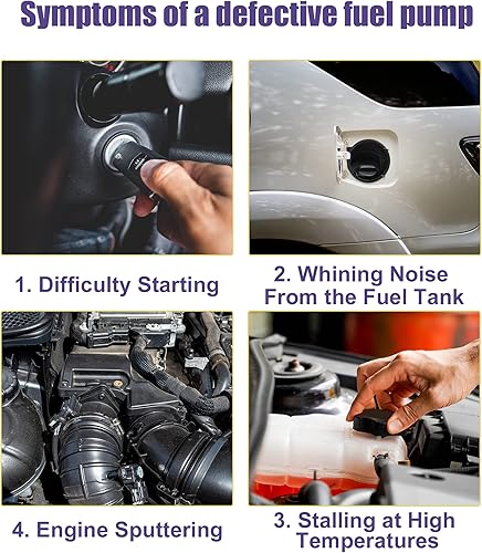 Miniatura 4 de ACROPIX Conjunto de módulo de repuesto de bomba de combustible eléctrica para Toyota Tacoma 2005-2015 77020-04060, paquete de 2 unidades, color