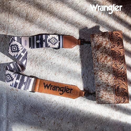 Miniatura 5 de Wrangler Strap Western Purse Straps Replacement Crossbody Handbag Adjustable Aztec Wide Guitar Strap