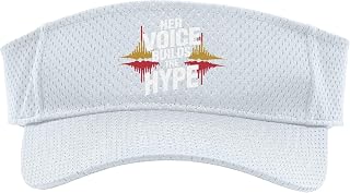 Girls in Esports Shoutcaster Gaming Commentary Mic Queen Sport Sun Visor