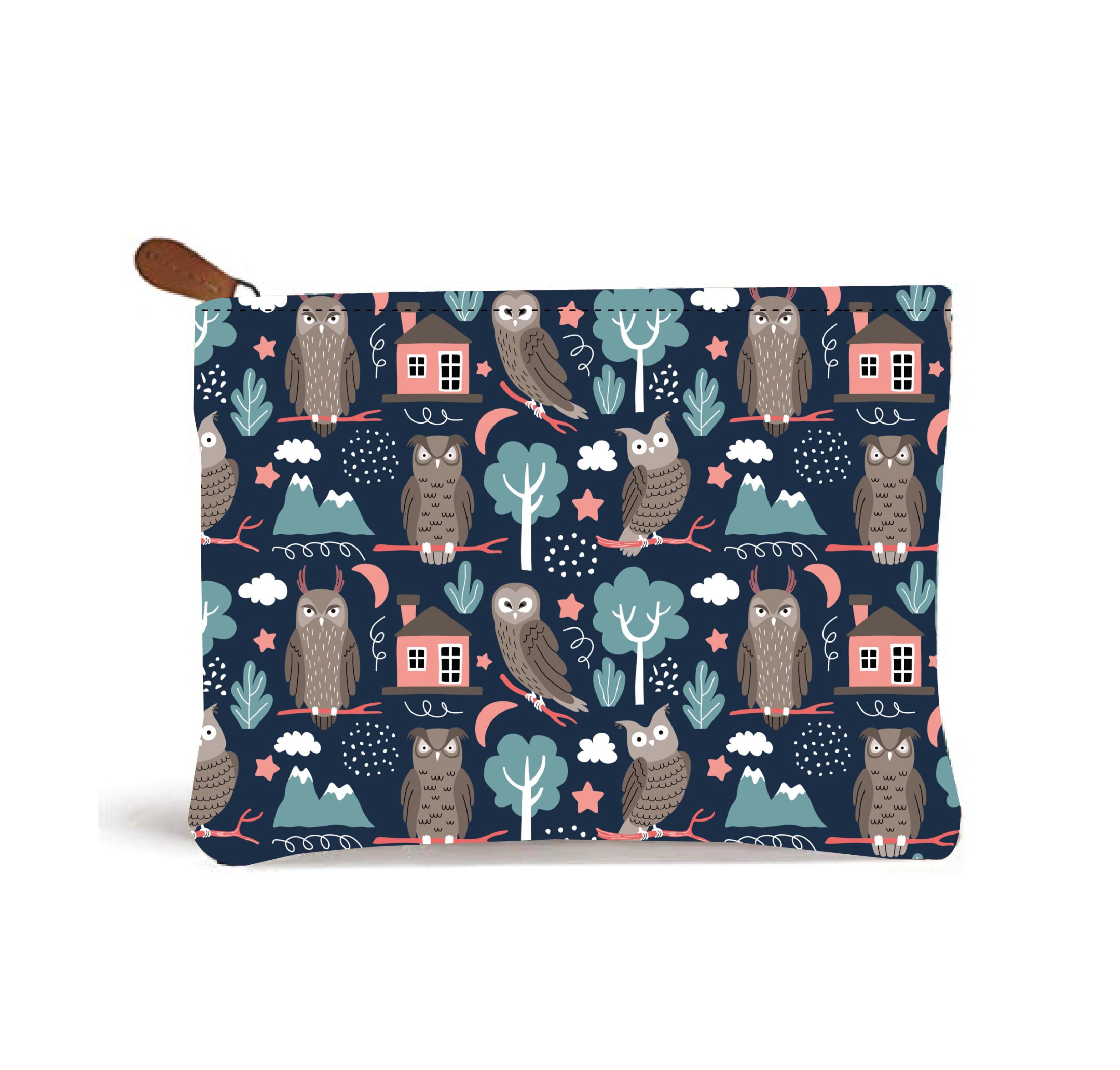 VVWV Cartoon House Owl Canvas Zipper Pouch Multipurpose For Women Girls Large Capacity Stationary/College Students 9X6 Inches,Multicolor (B0BVZX534S) Amazon Price History, Amazon Price Tracker