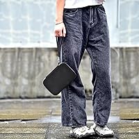 Vista 8 de casmilee Case Compatible with Giiker Super Slide Brain Games, Brain Teaser Puzzles Organizer Storage Bag, Flow Slider Puzzle Game Holder (Black)