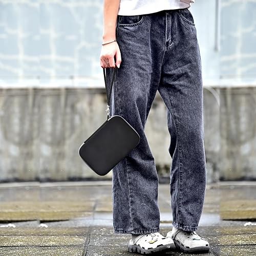 Miniatura 8 de casmilee Case Compatible with Giiker Super Slide Brain Games, Brain Teaser Puzzles Organizer Storage Bag, Flow Slider Puzzle Game Holder (Black)