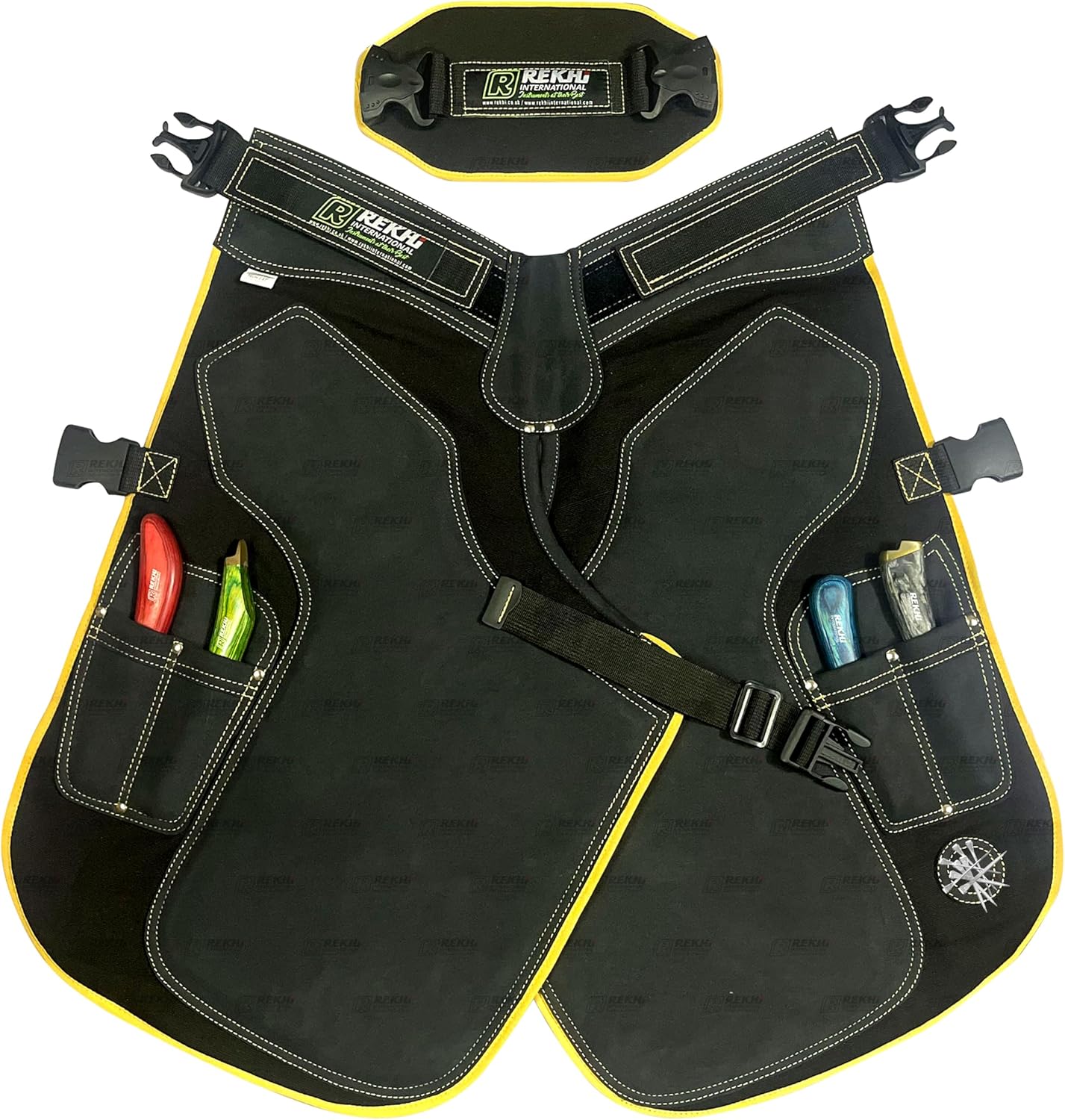 Rekhi Vegan Leather Farrier Apron Chaps for Men with Morocco Ubuy