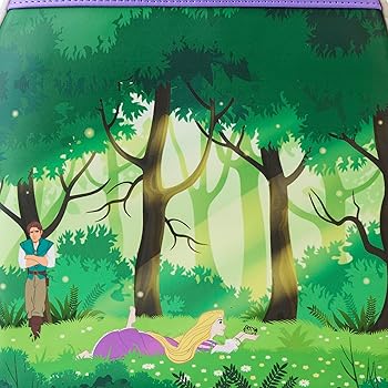 Amazon.co.jp: Loungefly Mini Backpack Tangled Rapunzel