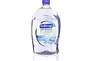 Softsoap Advanced Clean Antibacterial Hand Soap Refill, 80 Fl Oz