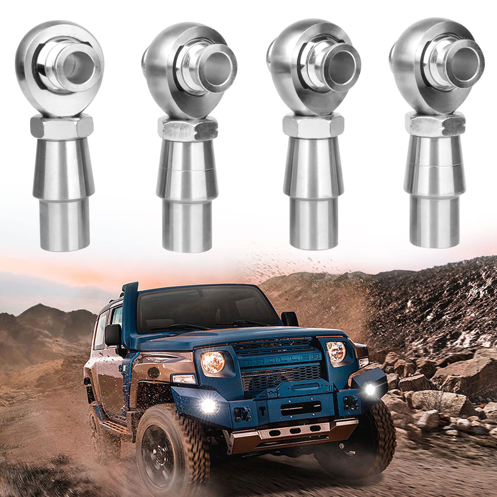 Buy HeavyDuty 3/4" Heim Joint Rod End Kit Includes Right & Left Hand