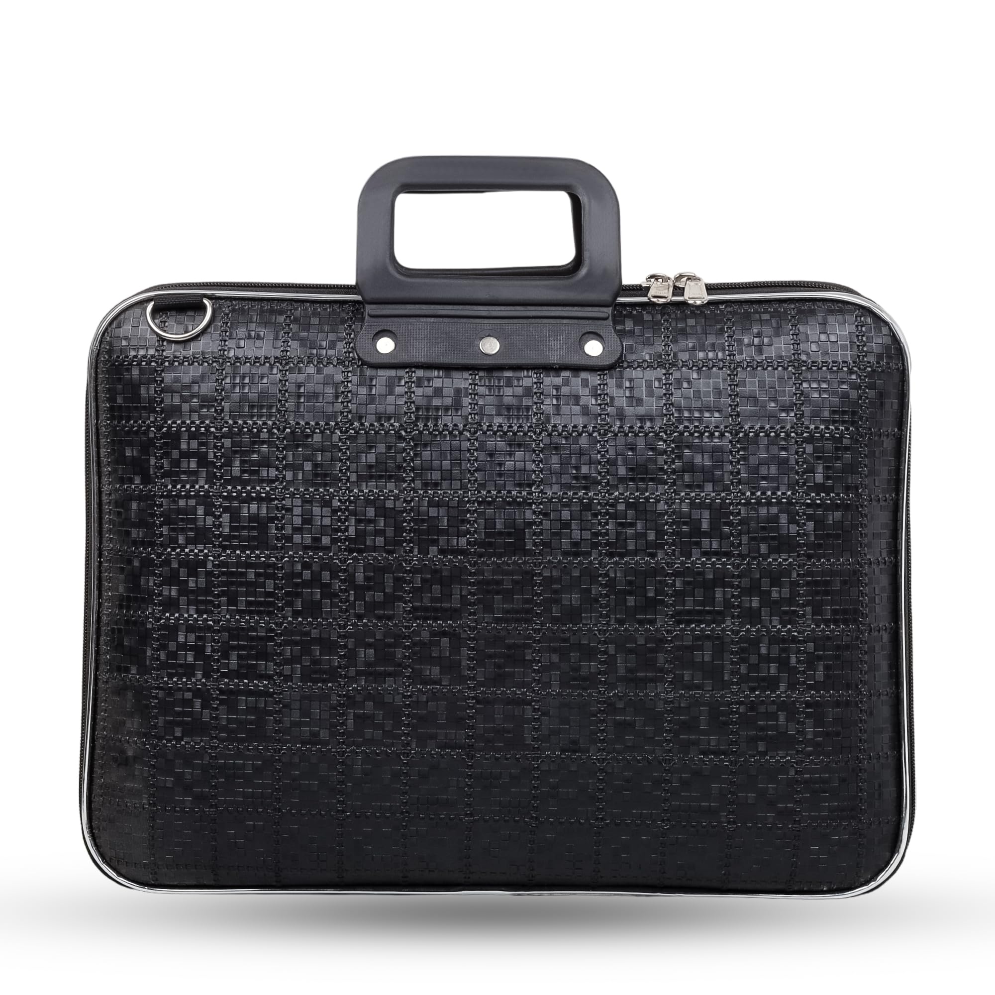 FAZON Synthetic unisex Sleek Faux Leather 16 Inch Briefcase with Belt for Laptop Messenger Bag (B0CMQXS1PX) Amazon Price History, Amazon Price Tracker