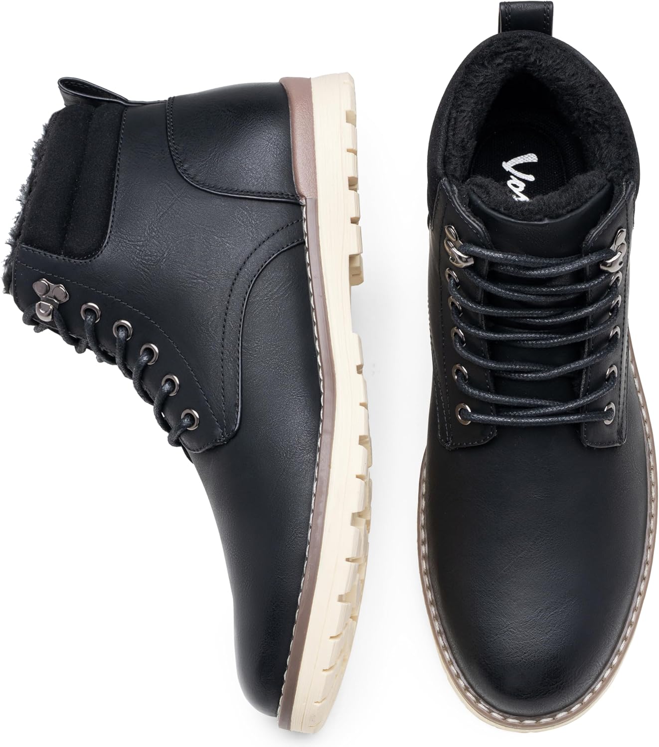 Vostey Men's Hiking Boots Waterproof Casual Chukka Boots for Men - Image 7