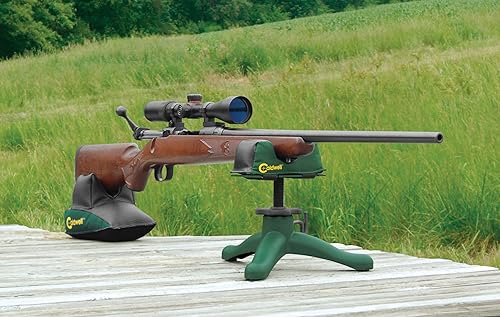 Miniatura 10 de Caldwell The Rock Front Shooting Rest with Adjustable Elevation, Recoil Reducing, Interchangeable Feet, for Range, Hunting, Shooting, and Outdoors