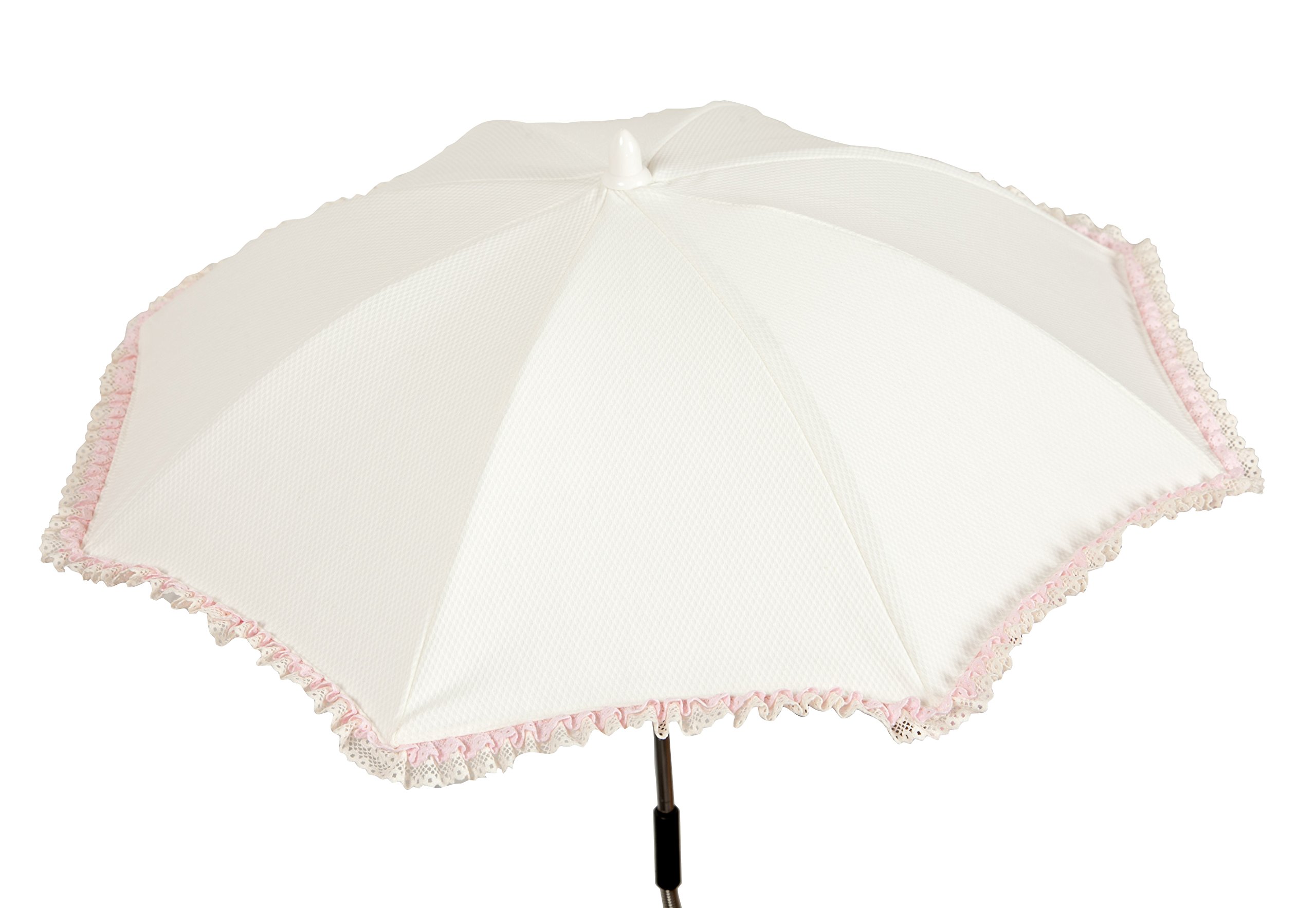 Babyline Caramelo - Sombrilla para silla de paseo, color rosa