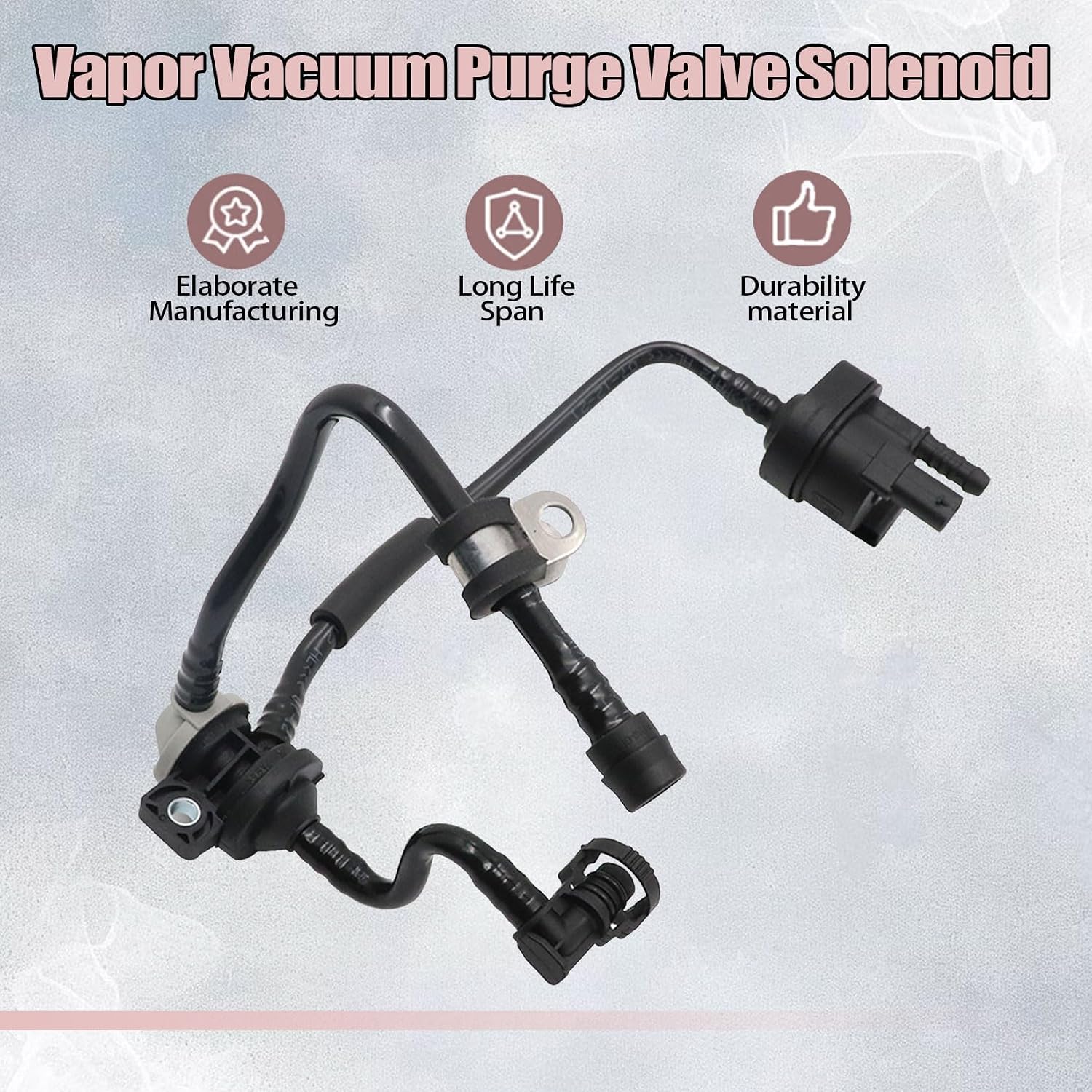 Vapor Vacuum Purge Valve Solenoid 06H133781CE 06H133781AL Compatible with Audi A4 A5 A6 A7 A8 Quattro Q5 Exeo 2.0L 2008-2017 Compatible with VW Amarok 2010-2022 06H133781CB