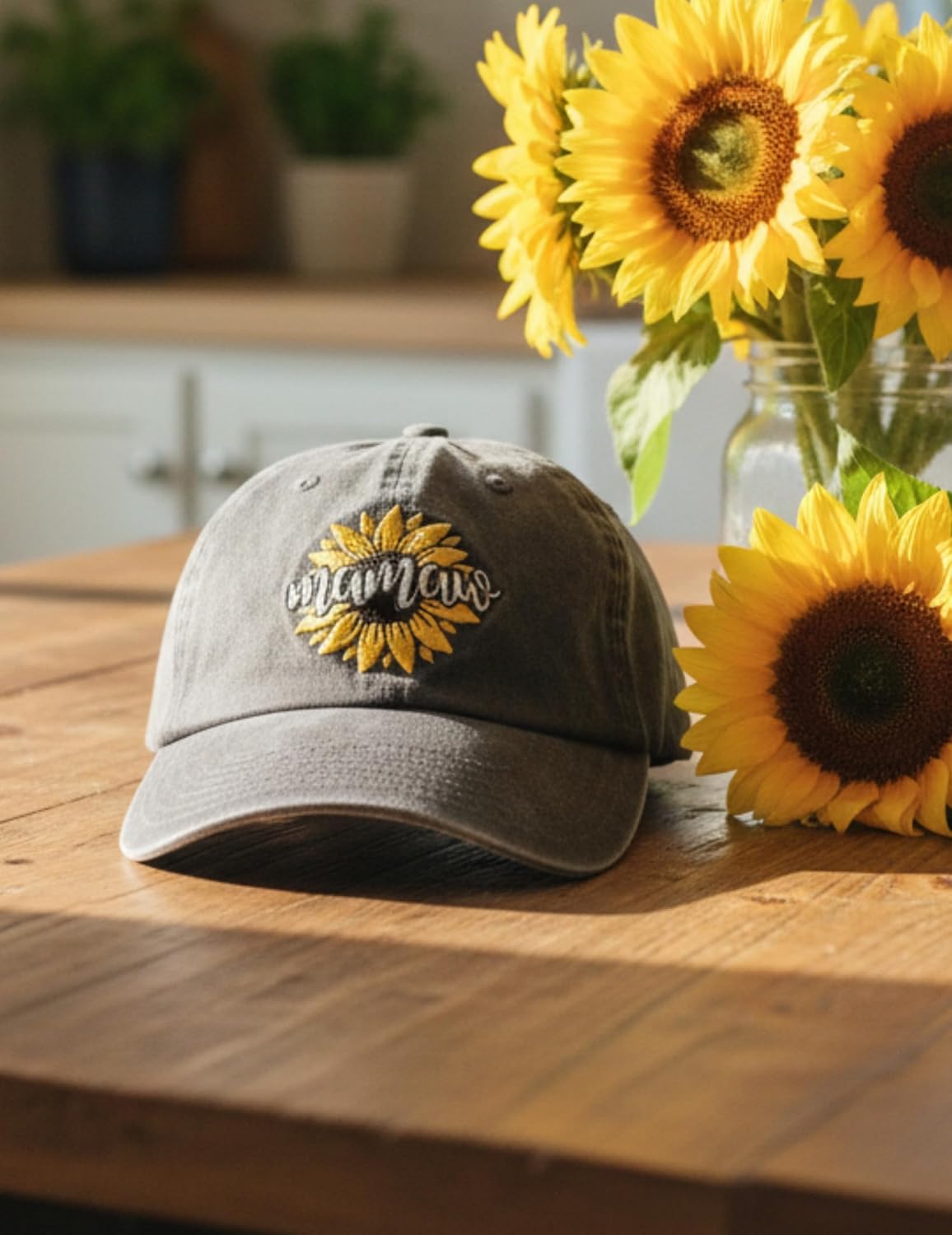InnoBeta Mamaw Gifts, Gifts for Mamaw, Sunflower Hat Adjustable Embroidered Baseball Cap on Mother's Day, Christmas, Birthday - Image 6