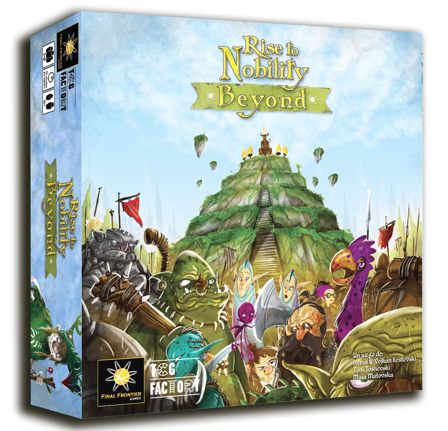 Nobility Beyond Rise to en spañol - Juego di Mesa