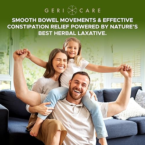 Vista 8 de Geri-KOT Senna - Tabletas laxantes y suavizantes de heces, 100 unidades, laxante estimulante vegetal natural, tabletas Senna para movimiento