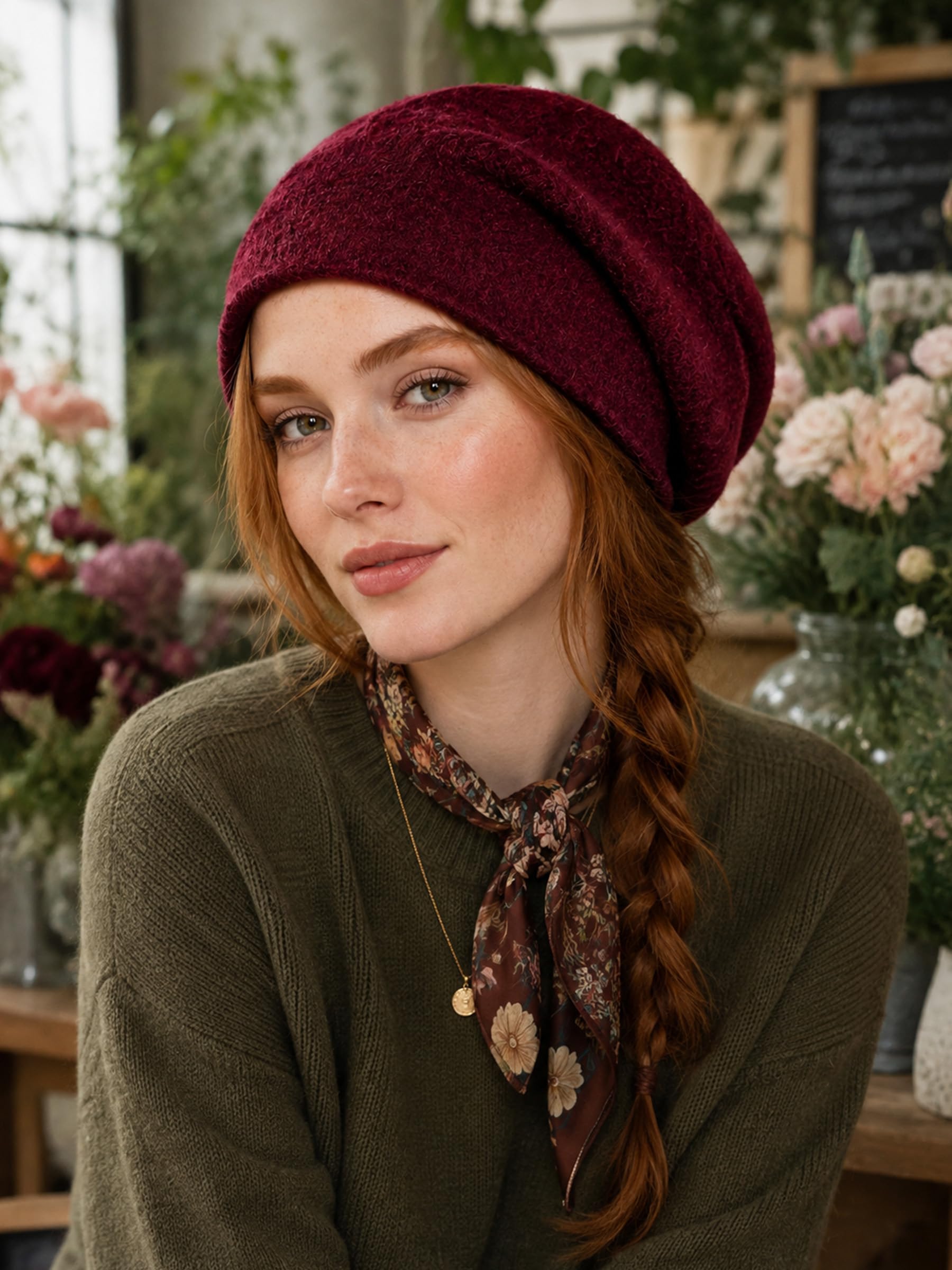 MissShorthair Slouchy Beanie Cappelli per le Donne Moda Caldo Inverno Beanie Cappello a Maglia