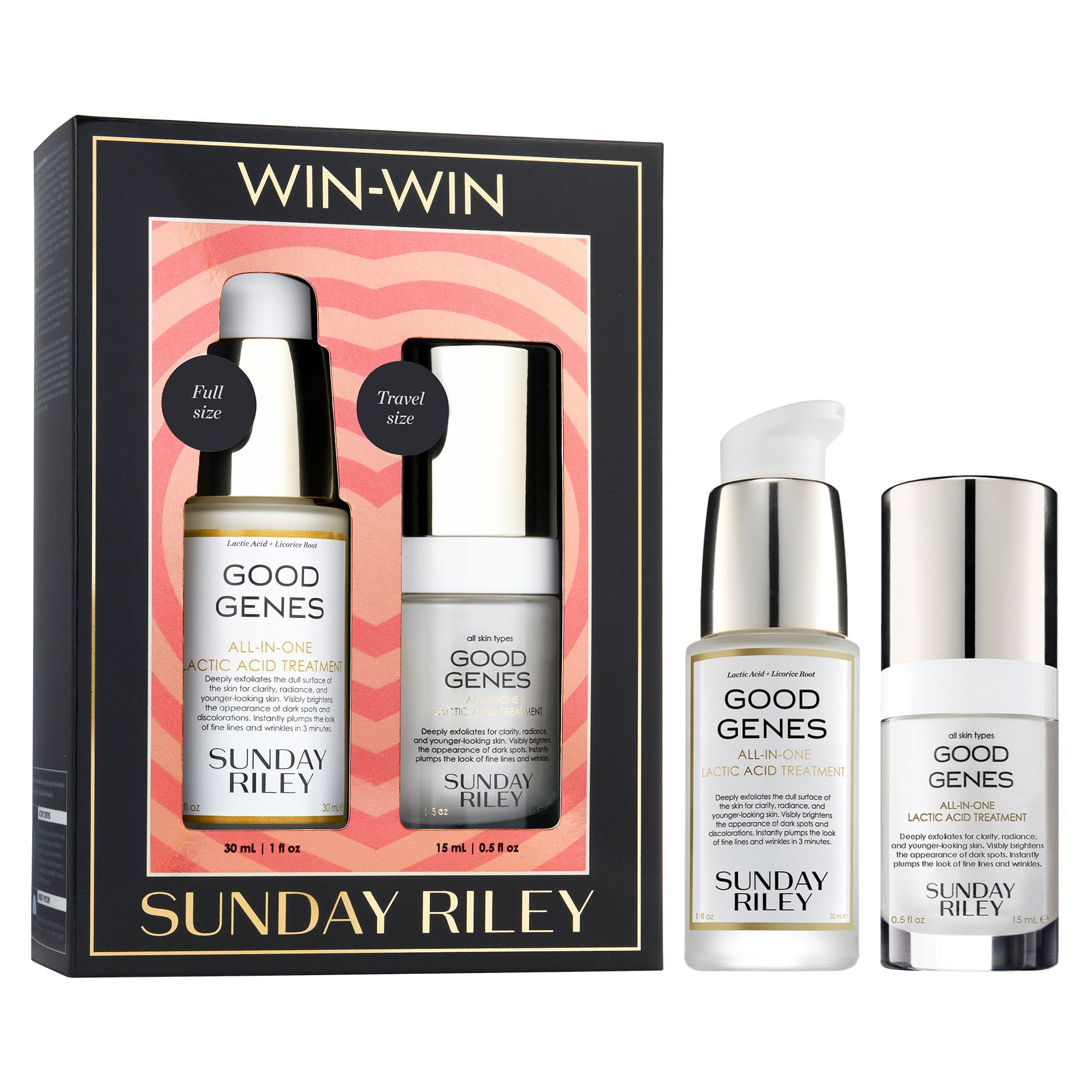 Sunday RileyWin Win Good Genes Lactic Acid Duo Skincare Set