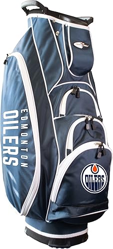 Vista 28 de Team Golf NHL - Divisor de club ligero de 10 vías, soporte de acción de resorte, bolsillo enfriador aislado, guante de velcro y soporte